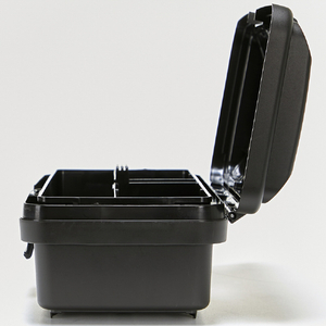 トラスコ スーパーツールボックス ３８５Ｘ２０２Ｘ１４０ｍｍ ブラック 中皿付 TJB-385-イメージ8