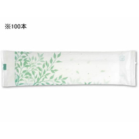 大黒工業 森林認証紙おしぼり 丸 FS-1 100本 FCU1909-370155