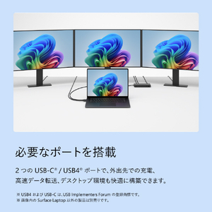 マイクロソフト Surface Laptop(第 8 世代) 15インチ Snapdragon X2 Elite/16/512 ブラック EP2-60204-イメージ13