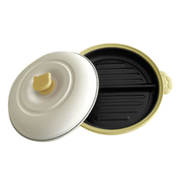 トレードワン chef 仕切り付きレンジパン イエロー 70226ｼｷﾘﾂｷﾚﾝｼﾞﾊﾟﾝｲｴﾛ-