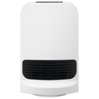 エディオンネットショップ アイリスオーヤマ Kch12tdsw1w 大風量首ふりセラミックファンヒーター ホワイト