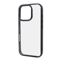 レイアウト iPhone 16 Pro用Like standard 衝撃吸収 バンパー メタリック ハイブリッドケース ブラック RT-P47CC16/BM