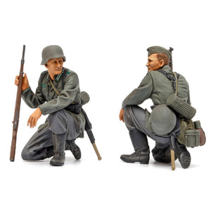 タミヤ 1/35 ドイツ歩兵セット (大戦中期) 1/35 ミリタリーミニチュアシリーズ No.371 T35371ﾄﾞｲﾂﾎﾍｲｾﾂﾄﾀｲｾﾝﾁﾕｳｷ-イメージ5
