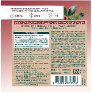 クナイプ グーテエアホールング バスソルト ウィンターグリーン&ワコルダー 850g F028237-267753-イメージ2
