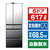日立 617L 6ドア冷蔵庫 HXCCタイプ クリスタルミラー RHXCC62XX-イメージ1