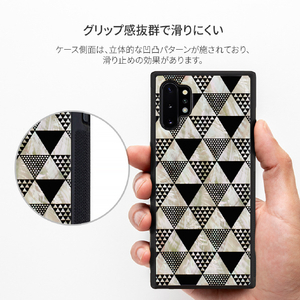 ikins Galaxy Note 10+用天然貝ケース Pyramid I18371GN10P-イメージ6