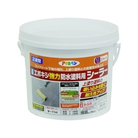 アサヒペン 水性エポキシ強力防水塗料用シーラー 1KGセット クリヤ FC098HX-1951407