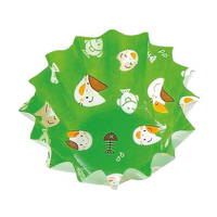 アヅミ産業 ココ・ケース 500枚入 丸型 5号深 ねこ FC975LB-1026870