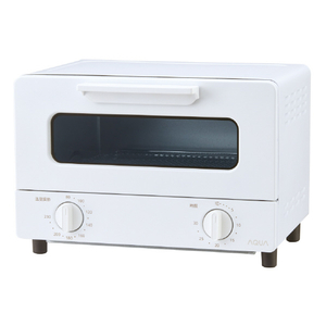 AQUA オーブントースター ホワイト AQT-CS12T(W)-イメージ2