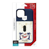 PGA iPhone 13用タフポケットケース トムとジェリー/ネイビー PG-WPT21K01TAJ