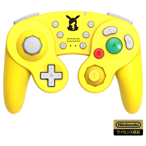 エディオンネットショップ Hori Nsw275 ワイヤレスクラシックコントローラー For Nintendo Switch ピカチュウ