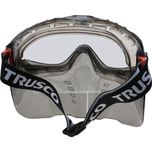 トラスコ セーフティゴーグル バイザー付 通気孔タイプ TRUSCO セーフティゴーグル バイザー付 TSG-501TV-イメージ4