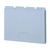 ライオン事務器 4カットフォルダー A4 水 4冊(1～4山×1セット) F871756-132-31NO.31-4P-イメージ1