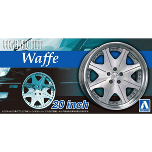 アオシマ 1/24 ザ・チューンドパーツ No．39 レオンハルト ヴァッフェ 20インチ ﾁﾕ-ﾝﾄﾞﾊﾟ-ﾂ39ﾚｵﾝﾊﾙﾄｳﾞｱﾂﾌｴ-イメージ1