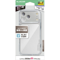 エレコム iPhone18 Pro Max用ハイブリッドケース 極限 クリア PM-A26DHVCKKCR