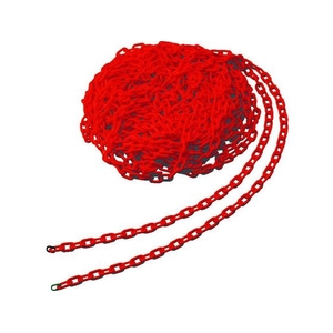 トラスコ中山 プラチェーン 6MM×30M レッド レッド630 FC768HN-7596791-イメージ1
