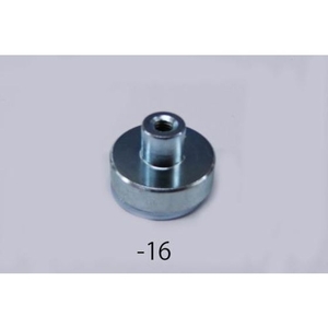 エスコ 強力マグネット φ20.0×6.0mm M4×0.7 144N FCY0507-EA781EE-16-イメージ1