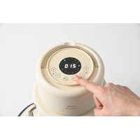 BRUNO BOE122-IV ガラスエアフライヤー アイボリー|エディオン公式通販