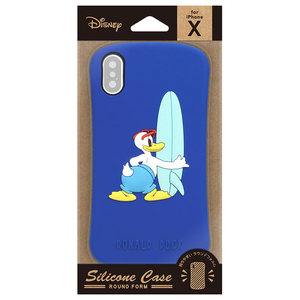 PGA iPhoneX用 シリコンケース ドナルドダック PG-DCS372DND-イメージ2