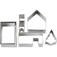 タイガークラウン 18-0 抜型 クッキーハウス No.1939 FC113LM-4446720