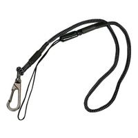 トラスコ中山 TRUSCO/セーフティコード フックxアラミドコード 3kg ブラック TSCA-3BK FCD474D-6634985