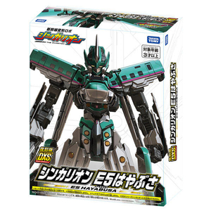 タカラトミー 復刻版 DXS シンカリオン E5はやぶさ アニメシンカリオン ﾌﾂｺｸﾊﾞﾝDXSｼﾝｶﾘｵﾝE5ﾊﾔﾌﾞｻ-イメージ7