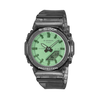 カシオ G-SHOCK グリーン/グレースケルトン GMA-P2100SR-1AJF