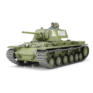 タミヤ 1/35 ソビエト重戦車 KV-1 1941年型 初期生産車 1/35 ミリタリーミニチュアシリーズ No.372 T35372ｿﾋﾞｴﾄｾﾝｼﾔKV1ｼﾖｷｾｲｻﾝ-イメージ1
