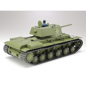 タミヤ 1/35 ソビエト重戦車 KV-1 1941年型 初期生産車 1/35 ミリタリーミニチュアシリーズ No.372 T35372ｿﾋﾞｴﾄｾﾝｼﾔKV1ｼﾖｷｾｲｻﾝ-イメージ3