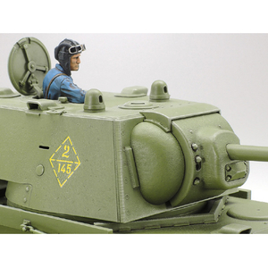 タミヤ 1/35 ソビエト重戦車 KV-1 1941年型 初期生産車 1/35 ミリタリーミニチュアシリーズ No.372 T35372ｿﾋﾞｴﾄｾﾝｼﾔKV1ｼﾖｷｾｲｻﾝ-イメージ4