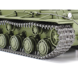 タミヤ 1/35 ソビエト重戦車 KV-1 1941年型 初期生産車 1/35 ミリタリーミニチュアシリーズ No.372 T35372ｿﾋﾞｴﾄｾﾝｼﾔKV1ｼﾖｷｾｲｻﾝ-イメージ6