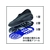 シモン 安全靴 編上靴 SL22-BL黒／ブルー 26.0cm FC525FU-4351410-イメージ3