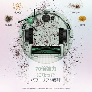 iRobot Roomba Mini 掃除機&床拭きロボット + AutoEmpty 充電ステーション 若葉(WAKABA) F155460-イメージ5