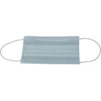 トラスコ中山 TRUSCO/作業用マスク 耳掛けタイプ 1層 100枚入 TEM1L-100 FCD479C-4455771