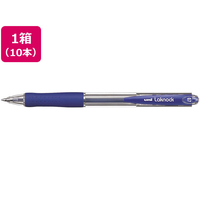 三菱鉛筆 Very楽ノック 細字 0.7mm 青 10本 1箱(10本) F833338-SN10007.33