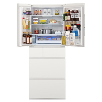 パナソニック NR-F45HY3-W 【フレンチドア】450L 6ドア冷凍冷蔵庫 