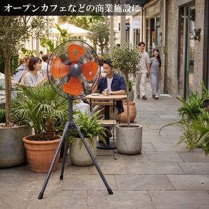 ＹＵＡＳＡ スタンド工場扇 グレー YS-455H-イメージ7