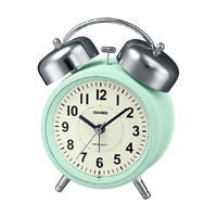 カシオ 電波目覚まし時計 CASIOCLOCK レトログリーン TQ-720J-3JF