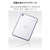 エレコム iPad mini(A17 Pro)用クリアケース ハイブリッド 背面クリア ブルーグレー TB-A25STSLOBG-イメージ5