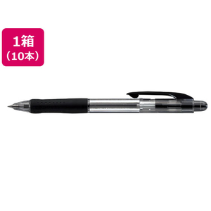 三菱鉛筆 Very楽ノック 極細 0.5mm 黒 10本 1箱(10本) F833340-SN10005.24-イメージ1