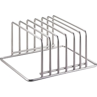 エムテートリマツ MT18-8まな板スタンド (太線) 6枚立 FCL3447-031390001