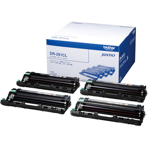 ブラザー ドラムユニット ドラム4個入りパック(モノクロ1個・カラー3個) F725821-DR291CL-イメージ1