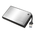 センチュリー HDD/SSDケース MOBILE BOX シルバー×ブラック CMB25U3SV6G