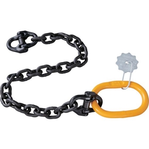 スーパーツール チェーン付スーパーロックフックセット開閉ロック式 容量3ton 全長1391mm FC753HG-1672563-イメージ2