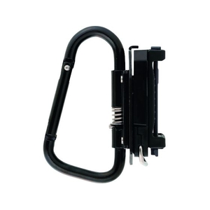 ＴＪＭデザイン タジマ/着脱式工具ホルダー スチール カラビナ 大 折りたたみ 黒5183110大折りたたみ FC477CD-1951943-イメージ4