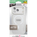 エレコム iPhone18 Pro Max用ハイブリッドケース 極限 MAGKEEP マット ホワイト PM-A26DMAG2KCWH