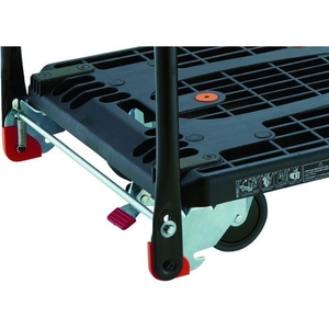 トラスコ中山 TRUSCO 樹脂台車 カルティオ 700サイズ用足踏みストッパー FC073HA-4163389-イメージ3