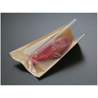 パックスタイル 惣菜袋 焼き芋 平袋 片面クリア 100枚 FC225SH-00610166