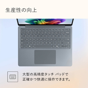 マイクロソフト Surface Laptop 13 インチ(Snapdragon X Plus/16GB/512GB) オーシャン グリーン EP2-30740-イメージ13