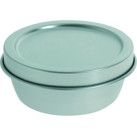 トラスコ中山 アルミ丸型容器 蓋付 123Φ×70 FC029KN-2067399